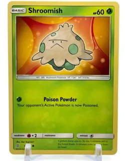 Pokemon Sun & Moon UNIFIED MINDS 5/236 Shroomish 4X Mint/NM Common 4 Card TCG X4 - Image 2