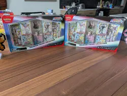 LOT OF 2 - Pokemon Prismatic Evolutions Premium Figure Collection Boxes - Image 1