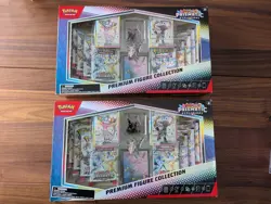 LOT OF 2 - Pokemon Prismatic Evolutions Premium Figure Collection Boxes - Image 2