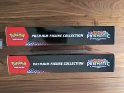 LOT OF 2 - Pokemon Prismatic Evolutions Premium Figure Collection Boxes - Image 4
