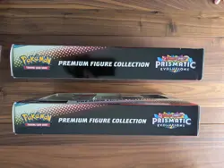 LOT OF 2 - Pokemon Prismatic Evolutions Premium Figure Collection Boxes - Image 5