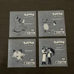 Pokemon Art Box Lot of 18 Flipz Prizm Pokemon Chase Stickers - Image 4