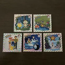Pokemon Art Box Lot of 18 Flipz Prizm Pokemon Chase Stickers - Image 5