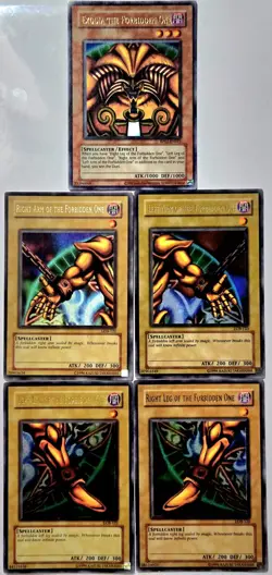 Exodia The Forbidden One Set - Legend Of Blue-Eyes White Dragon/ RP01 Unlimited - Image 1