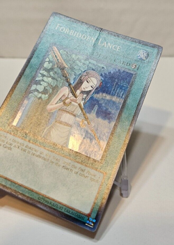 Forbidden Lance STOR-EN061 Super Rare 1st Edition Yugioh *13 PHOTOS* 4024 - Image 3