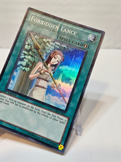 Forbidden Lance STOR-EN061 Super Rare 1st Edition Yugioh *13 PHOTOS* 4024 - Image 4
