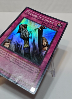 Solemn Judgment DLG1-EN046 Super Rare Yugioh *13 PHOTOS* 4998 - Image 2