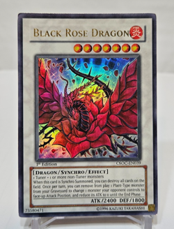 Black Rose Dragon CSOC-EN039 Ultra Rare 1st Edition Yugioh 7969 - Image 1