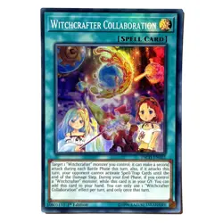 Witchcrafter Collaboration NM 1st Edition Super Rare INCH-EN022 Yu-Gi-Oh See Pix - Image 1