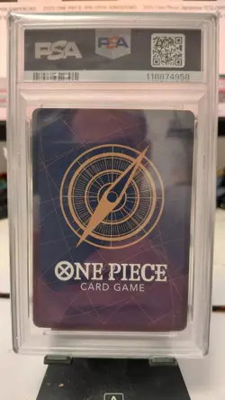 PSA10 ONE PIECE Card OP07-051 Boa Hancock Comic Parallel Manga Alt Art Japanese - Image 2