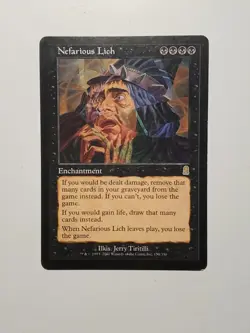MtG Nefarious LP x1 - Lich Odyssey - Image 1