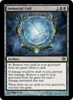 Immortal Coil - Shards of Alara #79/249 MTG Magic The Gathering - Image 1