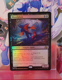 Bloodghast - Foil - Aetherdrift - Near Mint - MTG - Image 1