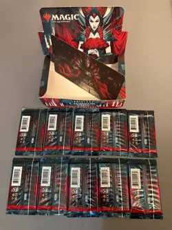 Magic MTG Innistrad Crimson Vow (10) Set Booster packs + (1) Box topper pack - Image 2