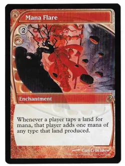 MTG Mana Flare Future Sight Mystery Booster 2 (MB2) Rare Magic #196 Unplayed - Image 1