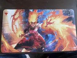 Chandra, Fire Artisan MTG Playmat Trading Card Game Mat TCG CCG Mouse Pad - Image 1