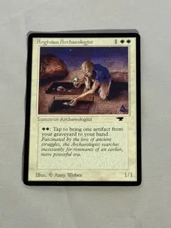 MTG Argivian Archaeologist Antiquities Magic the Gathering - Image 1