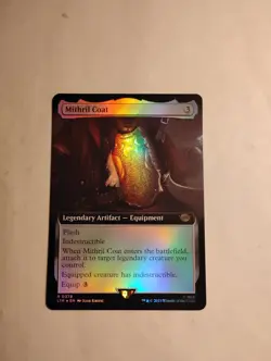 Mithril Coat Extended Art MTG UB LOTR Foil - Image 1