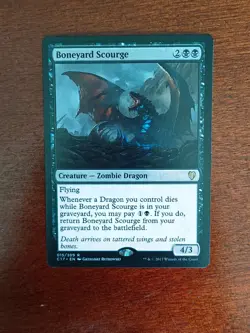 Boneyard Scourge - Light Play MTG Commander 2017 - Image 1