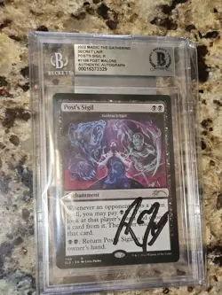 2022 Magic The Gathering Secret Lair Post's Sigil. Post Malone - Image 2