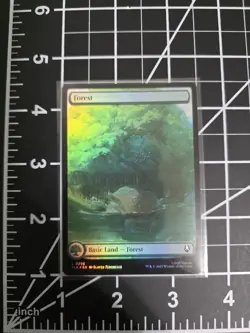 Forest 0296 Borderless Foil MTG Avatar: The Last Airbender NM/M - Image 1