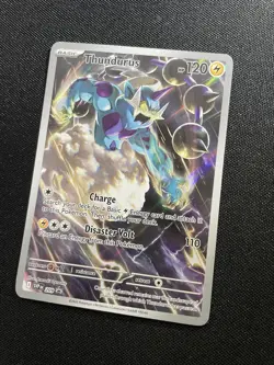Thundurus #209 Black Star Promo - Pokemon Scarlet & Violet Promo Cards NM - Image 2