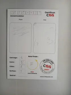 Pokemon Card Osselait (JU 50) 1st ED Jungle CGG 8 FRENCH 25350039 - Image 3