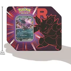 Pokemon TCG: Team Rocket Tin Complete Set of 3 (Mewtwo, Nidoking, Persian) - Image 4