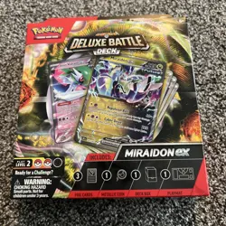 Pokemon TCG - Miraidon ex Deluxe Battle Deck Set - The Pokemon Company Internati - Image 1