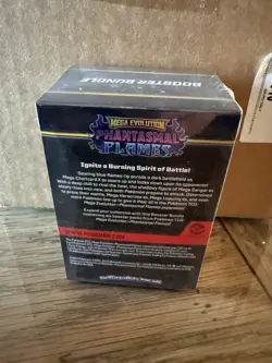 Pokemon TCG Mega Evolution Phantasmal Flames Booster Bundles New Sealed 6 Packs - Image 2