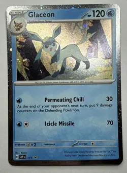 Glaceon 171 Sv: Scarlet & Violet Black Star Promo Holo Pokemon TCG Near Mint - Image 1
