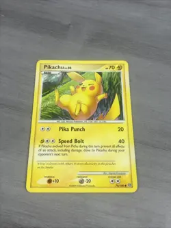 Moderately Played Pikachu - 70/100 - Common Pokemon Stormfront - Image 1