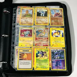 Pokemon Collection Mixed 🔥 Lot of Cards w/ Binder Pages - Image 1