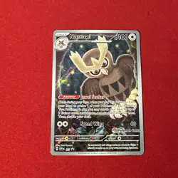 Pokemon TCG - Noctowl SVP 141 Pokemon Center Exclusive Stamp Promo NM - Image 1