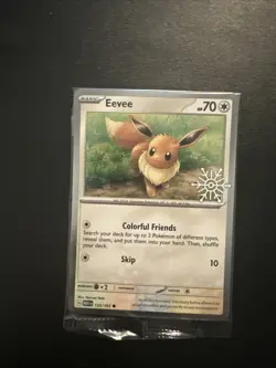 Eevee 133/165 (Holiday Calendar) Stamped Sealed | Pokemon Scarlet & Violet 151 - Image 1