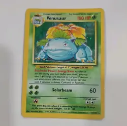 Pokemon TCG Venusaur Base Set 15/102 Holo 1999-2000 Wizards Base Set... - Image 1