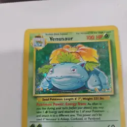 Pokemon TCG Venusaur Base Set 15/102 Holo 1999-2000 Wizards Base Set... - Image 2