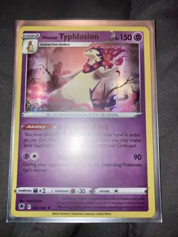 Hisuian Typhlosion - 052/189 - Pokemon TCG Astral Radiance S&S - Holo - NM - Image 1