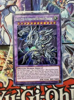 *** BLUE-EYES ALTERNATIVE ULTIMATE DRAGON *** SECRET RARE TN19-EN001 YUGIOH! - Image 1