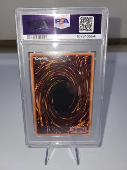 2002 Yu-Gi-Oh! Gaia The Dragon Champion LOB-125 PSA GEMT MINT 10 - Image 2