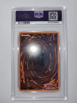 2002 Yu-Gi-Oh! Gaia The Dragon Champion LOB-125 PSA GEMT MINT 10 - Image 3