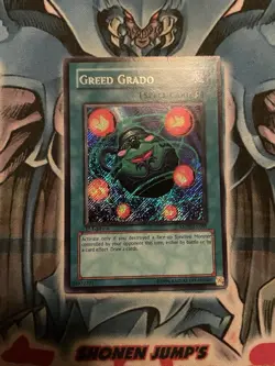 Yugioh Greed Grado ANPR-EN088 Secret Rare 1st Ed LP - Image 1
