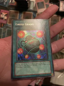 Yugioh Greed Grado ANPR-EN088 Secret Rare 1st Ed LP - Image 3