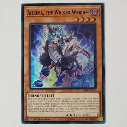 Ahrima, the Wicked Warden - SR06-EN002 - NM/VLP - Super Rare - 1st ed - Yugioh - Image 1
