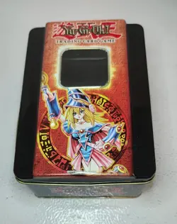 Vintage Yu-Gi-Oh Dark Magician Girl Empty Tin + 85 Random Yu-Gi-Oh Cards - Image 4