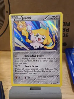 Jirachi 42/108 - Holo Rare Pokemon Card - XY Roaring Skies - Near Mint (NM) - Image 1