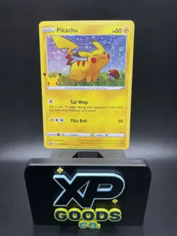 Pikachu SWSH039 General Mills 25th Anniversary Holo PROMO Card Pokemon TCG - Image 1