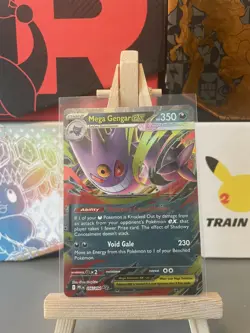 Mega Gengar Ex Phantasmal Flames 056/094 Pokemon Card Mint Condition - Image 1