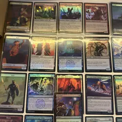 MTG Magic The Last Airbender Foil Card Lot Of 111 Foils Only See Description . - Image 2