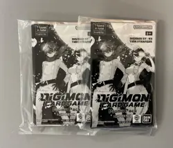 (16) Digimon Card Game Time Stranger Promo Packs SEALED English Digimon Story - Image 1